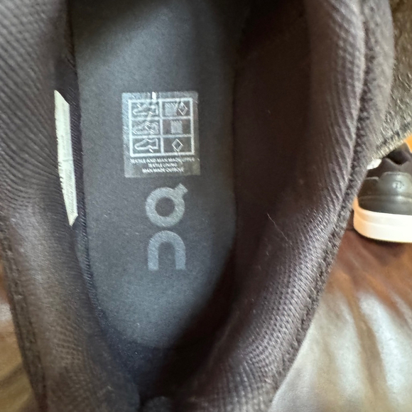 ON Running THE ROGER Clubhouse Women's Tennis Shoe, Navy, sz 7 sneaker - Picture 6 of 9